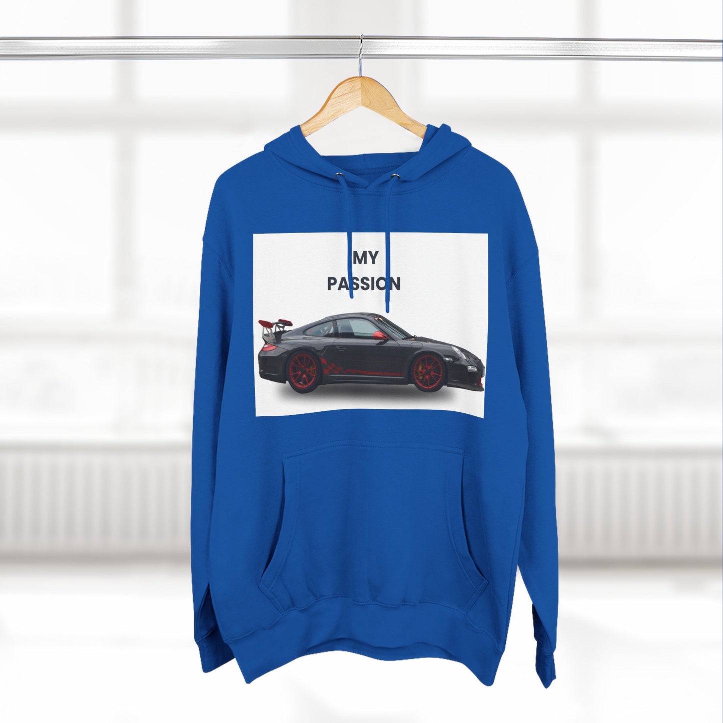Cool Car Enthusiast Hoodie, Graphic Fleece Sweatshirt, Auto Lover Gift, Motorsport Apparel, Car-Themed Hoodie