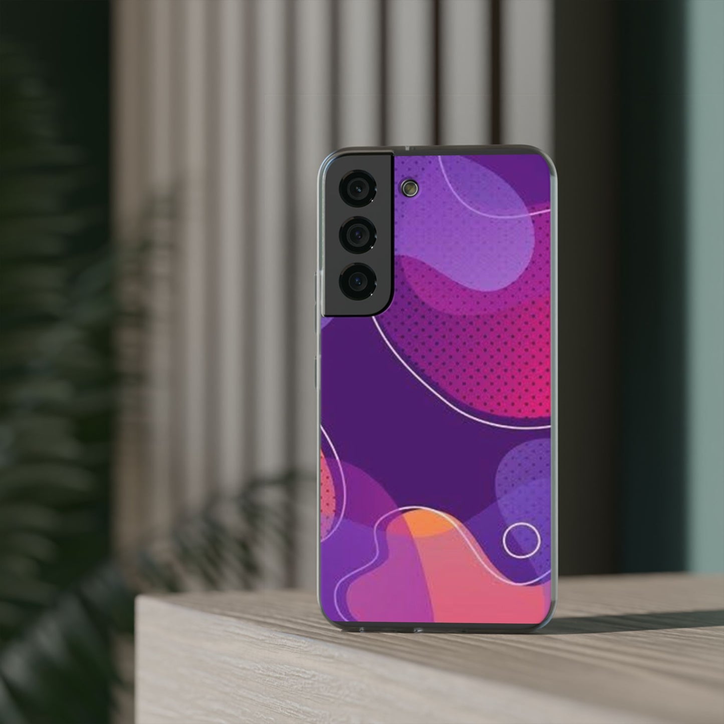Colorful Abstract Phone Case, Trendy Smartphone Cover, Vibrant Phone Accessory, Gift for Her, Modern Trendy Design