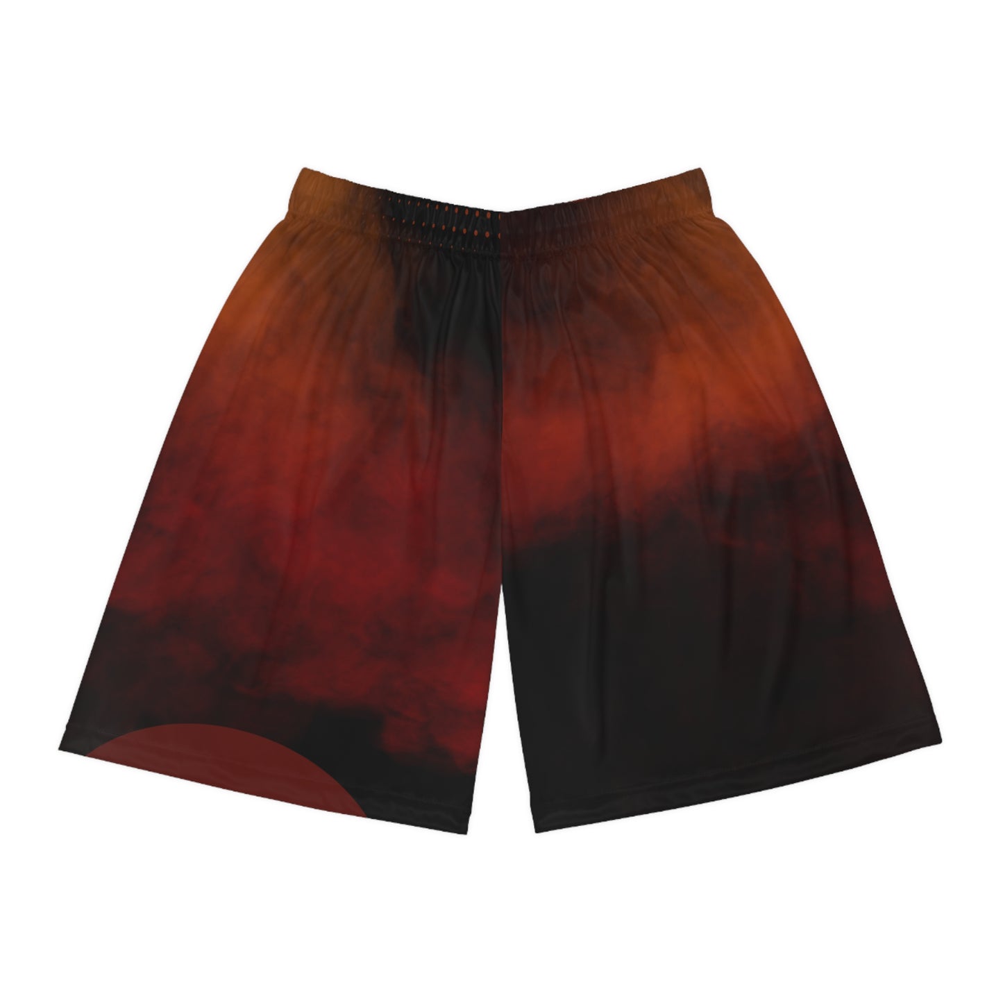 Sunset Cola Ombre Basketball Shorts - Stylish Athletic Wear for Game Days, Summer Sports, Beach Trips, Casual Relaxation, and Everyday Comfort