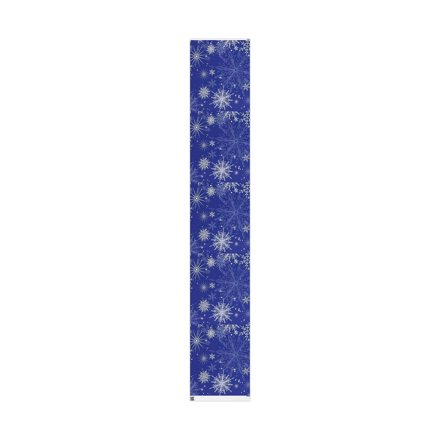 Elegant Snowflake Wrapping Paper, Christmas Gift Wrap, Holiday Party Supplies, Winter Themed Decor, Blue Snowflake Design
