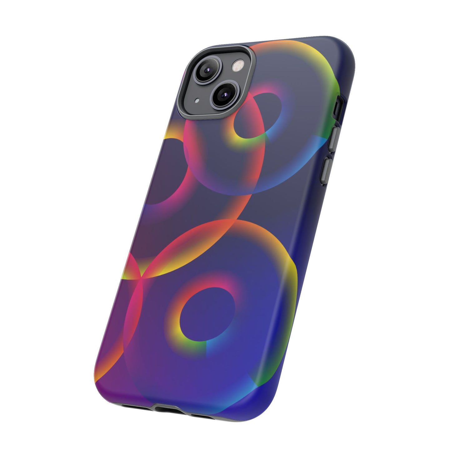 Colorful Phone Case with Abstract Designs, Tough Cases for Your Phone, Unique Phone Accessories, Gift for Tech Lovers, Vibrant Cell [...]