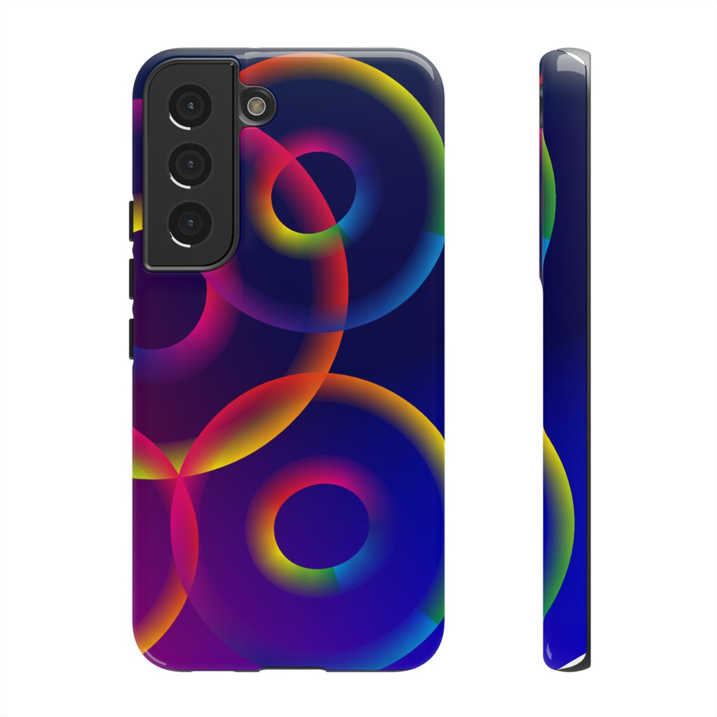 Colorful Phone Case with Abstract Designs, Tough Cases for Your Phone, Unique Phone Accessories, Gift for Tech Lovers, Vibrant Cell [...]