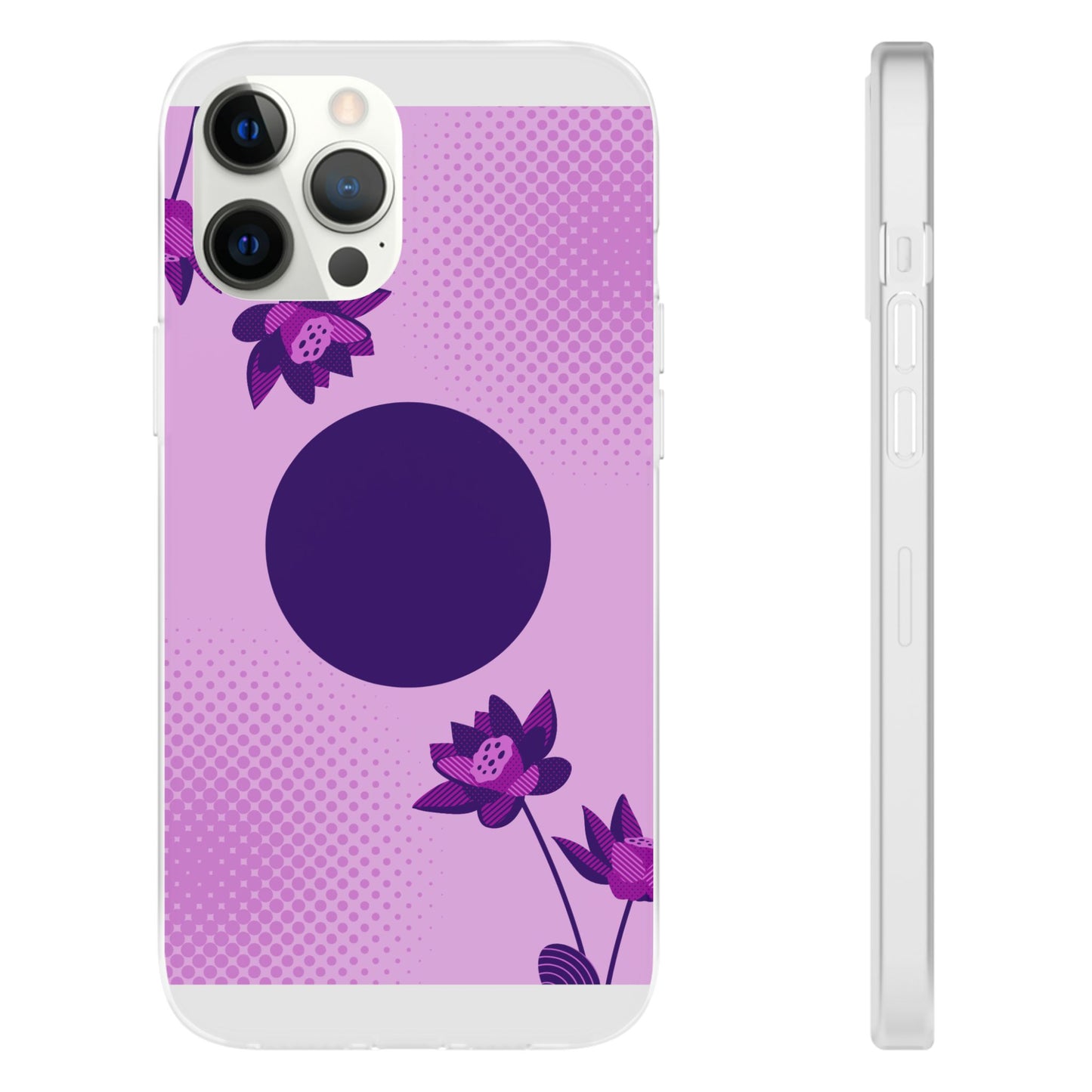 Stylish Floral Flexi Cases for Phone, Cute Phone Cover, Trendy Cell Phone Protection, Gift for Her, Birthday Party Accessory