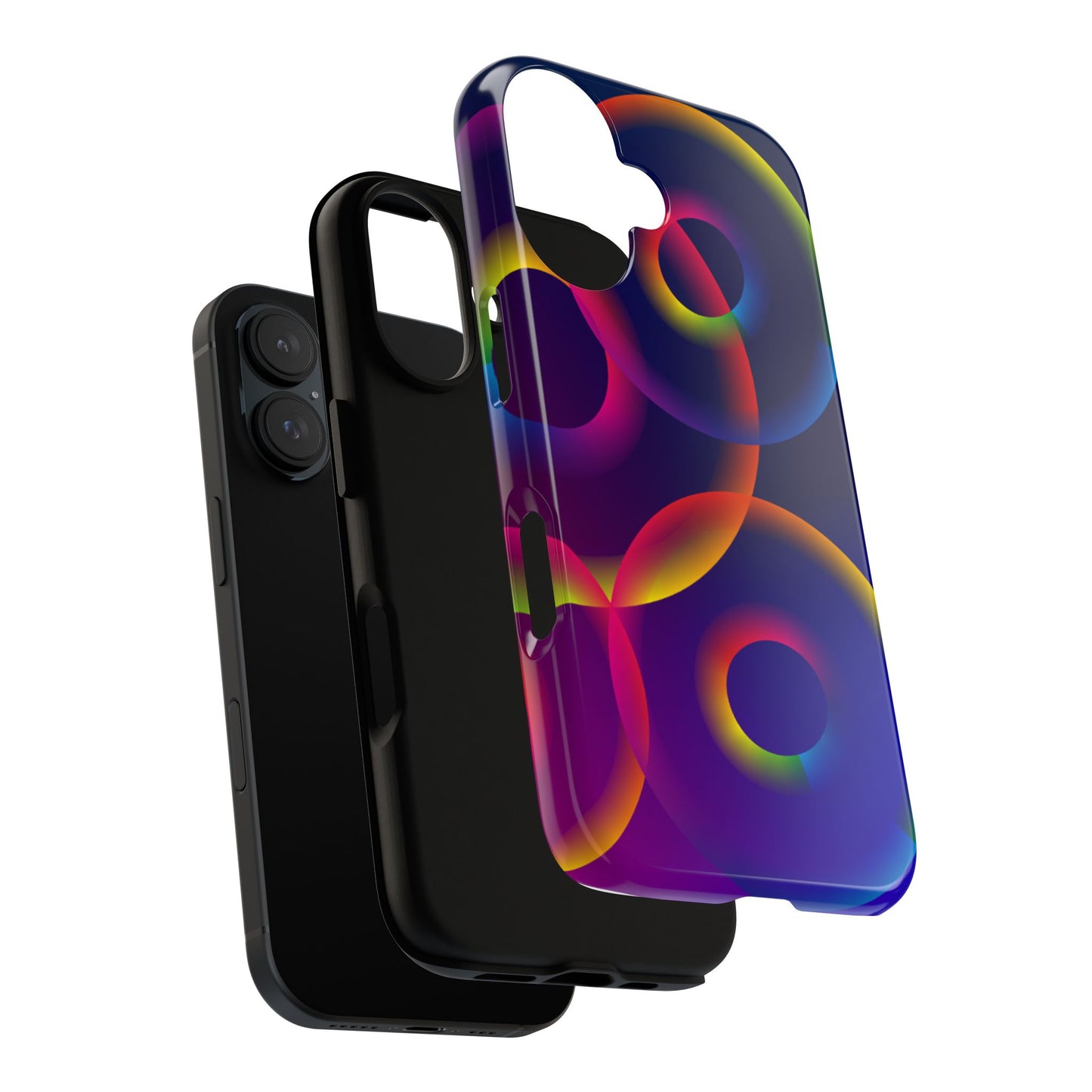 Colorful Phone Case with Abstract Designs, Tough Cases for Your Phone, Unique Phone Accessories, Gift for Tech Lovers, Vibrant Cell [...]