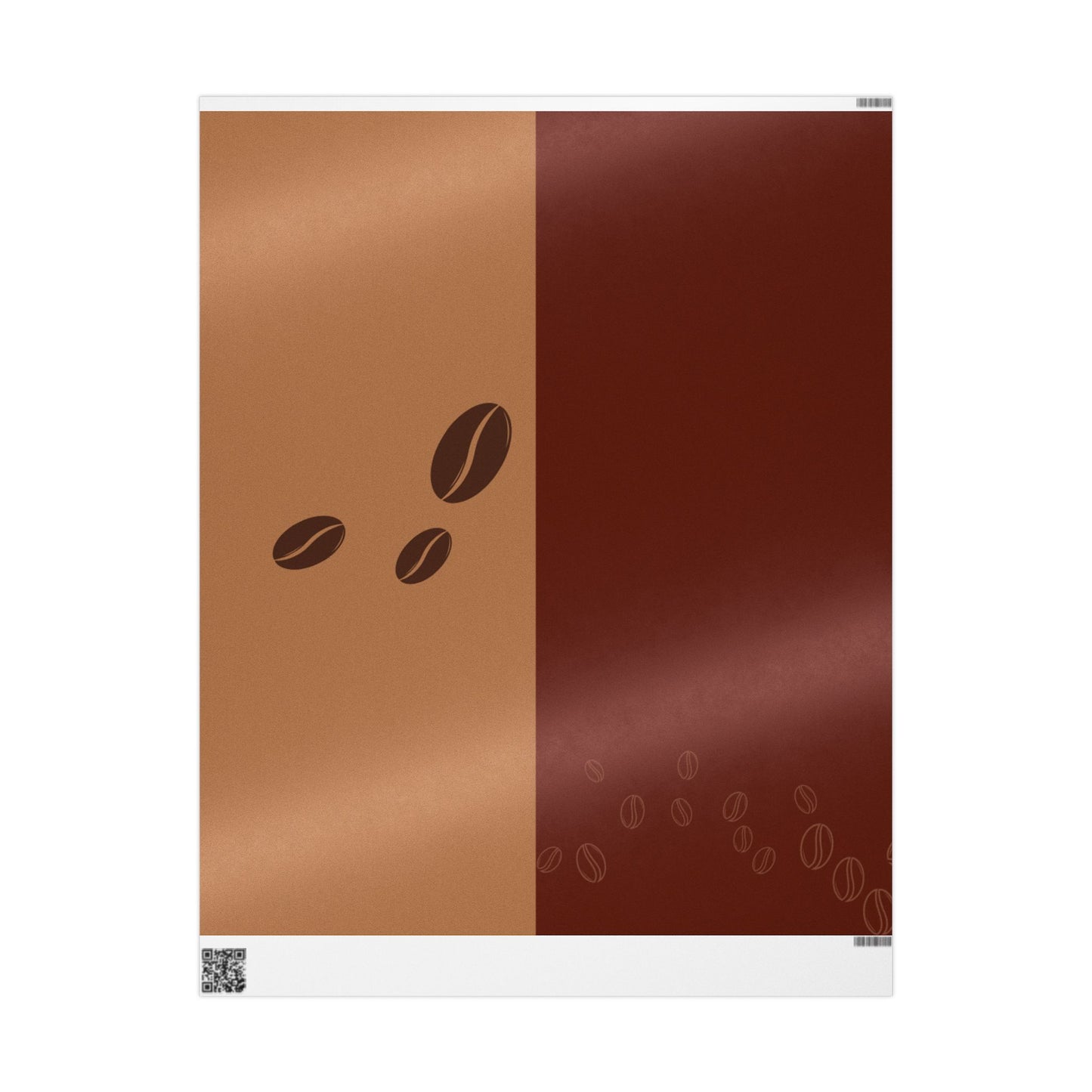 Elegant Chocolate-Inspired Wrapping Paper, Gift Wrap, Birthday, Holidays, Special Occasions, Unique Present Packaging