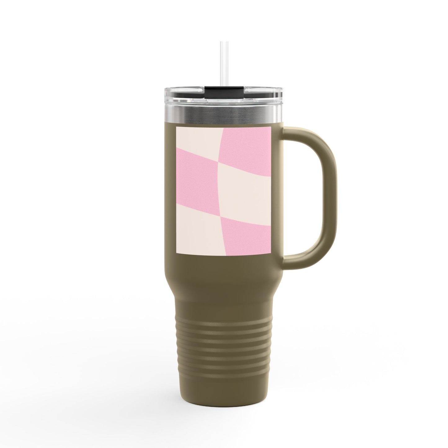 Colorful Insulated Travel Mug - 40oz, Perfect for On-the-Go, Ideal Gift for Coffee Lovers, Summer Picnics, Outdoor Adventures, [...]
