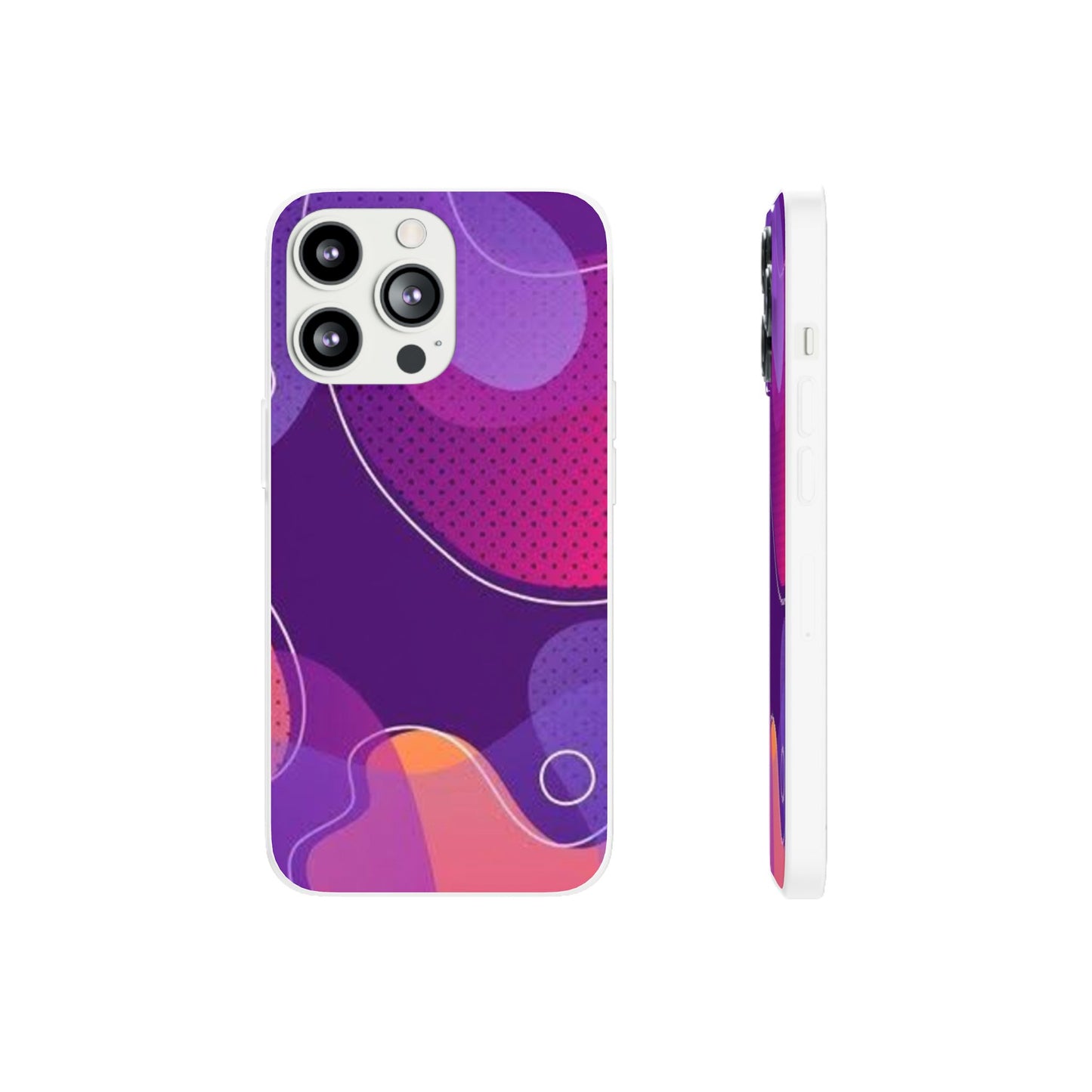 Colorful Abstract Phone Case, Trendy Smartphone Cover, Vibrant Phone Accessory, Gift for Her, Modern Trendy Design
