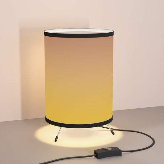Modern Tripod Lamp with Gradient Shade, Stylish Home Decor, Ambient Lighting, Table Lamp, Bedroom Accessories, Gift Idea