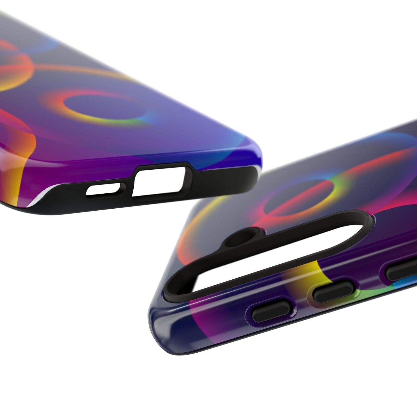 Colorful Phone Case with Abstract Designs, Tough Cases for Your Phone, Unique Phone Accessories, Gift for Tech Lovers, Vibrant Cell [...]