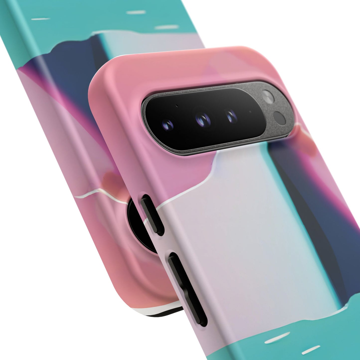 Trendy Phone Case - Abstract Iceberg Design, Phone Cover, Gift for Her, Unique Tech Accessory, Cool Aesthetic