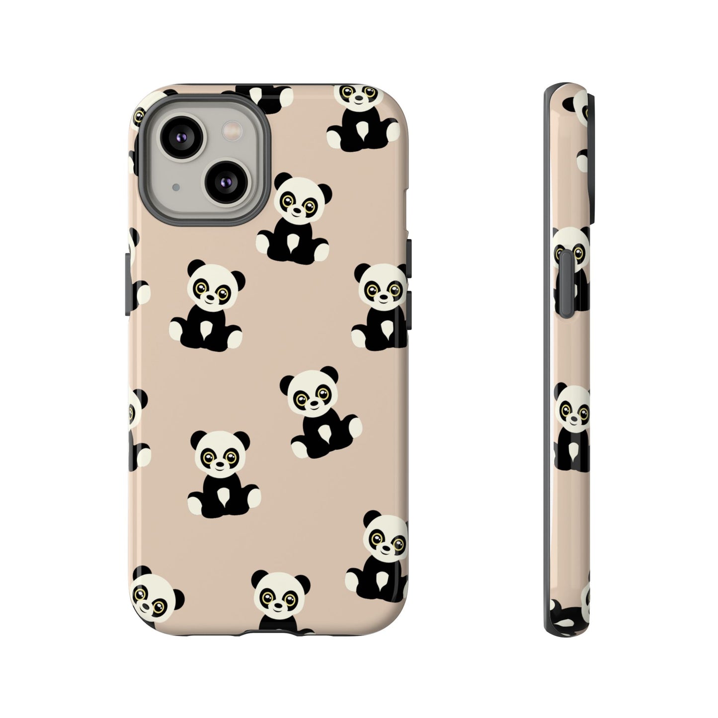 Panda Phone Case, Cute Phone Cover, Animal Print Case, Tough Phone Protector, Gift for Animal Lovers, Kawaii Aesthetic