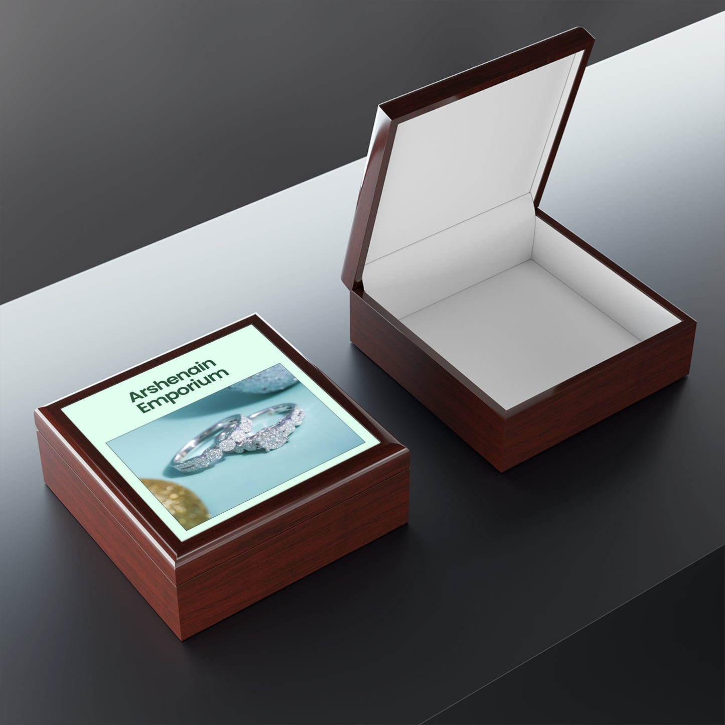 Elegant Jewelry Box for Rings and Accessories, Perfect Gift for Birthdays, Anniversaries, Weddings, Organize Your Jewelry, Decorative [...]