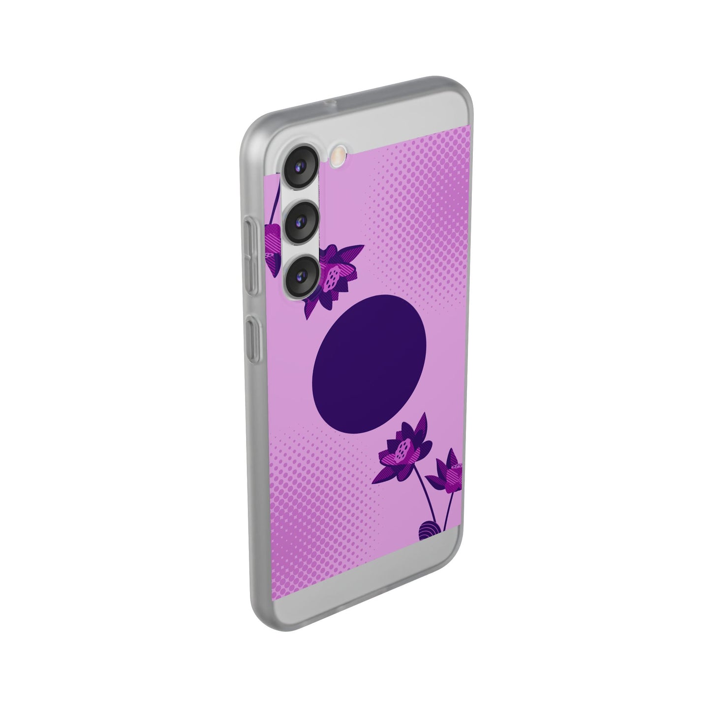 Stylish Floral Flexi Cases for Phone, Cute Phone Cover, Trendy Cell Phone Protection, Gift for Her, Birthday Party Accessory