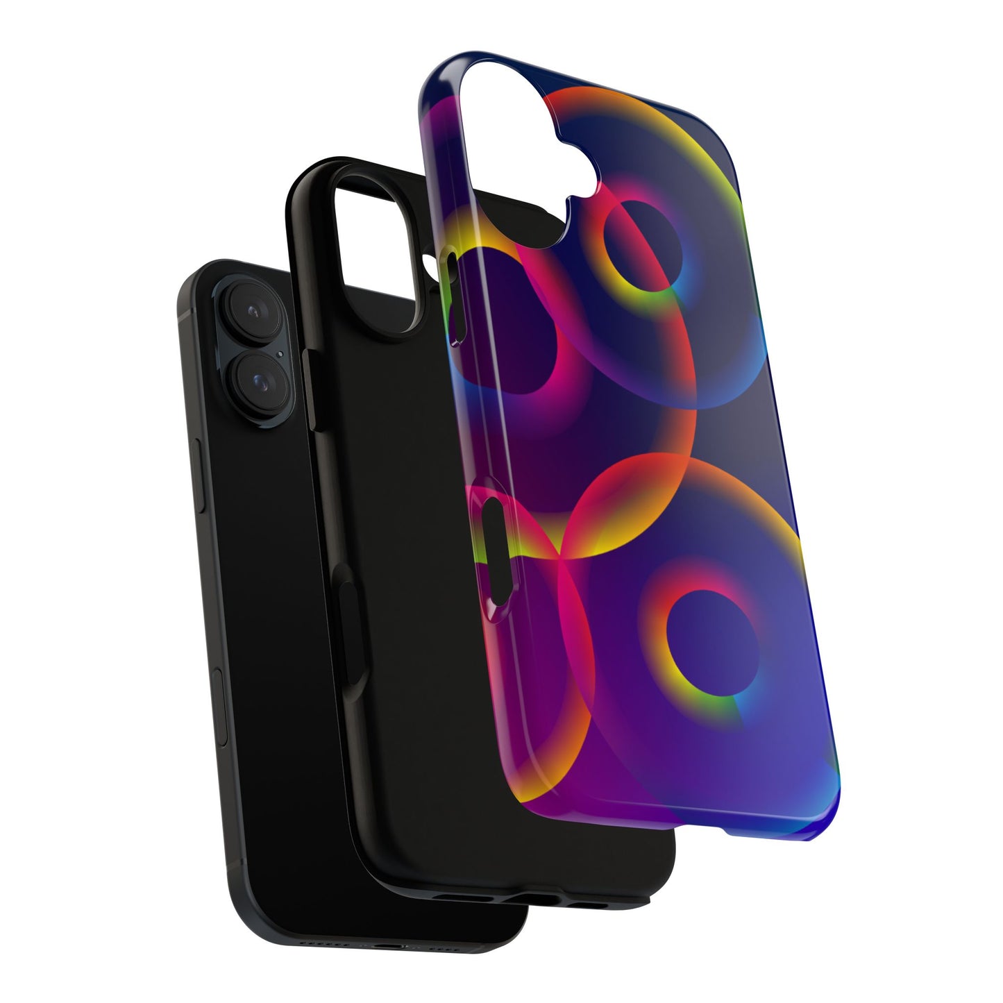 Colorful Phone Case with Abstract Designs, Tough Cases for Your Phone, Unique Phone Accessories, Gift for Tech Lovers, Vibrant Cell [...]