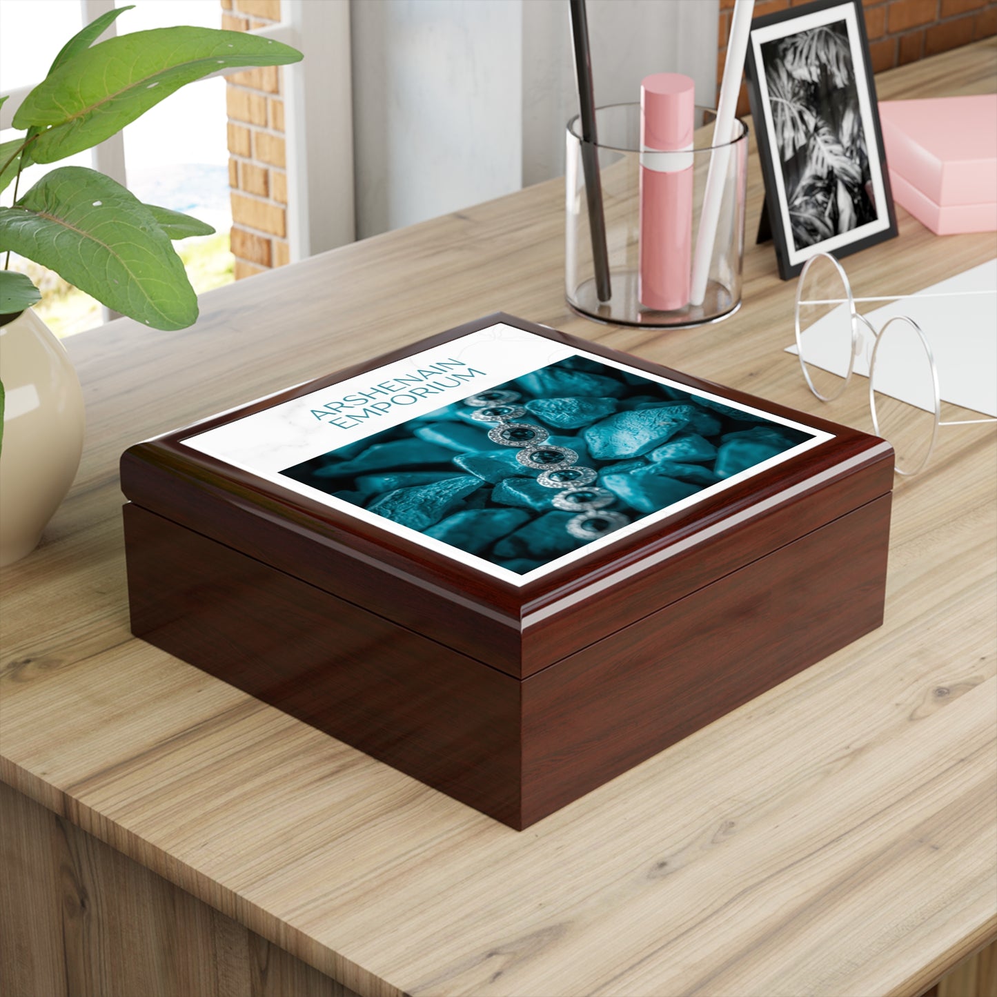 Elegant Jewelry Box, Gift Storage, Bridal Keepsake, Personal Organizer, Unique Home Decor