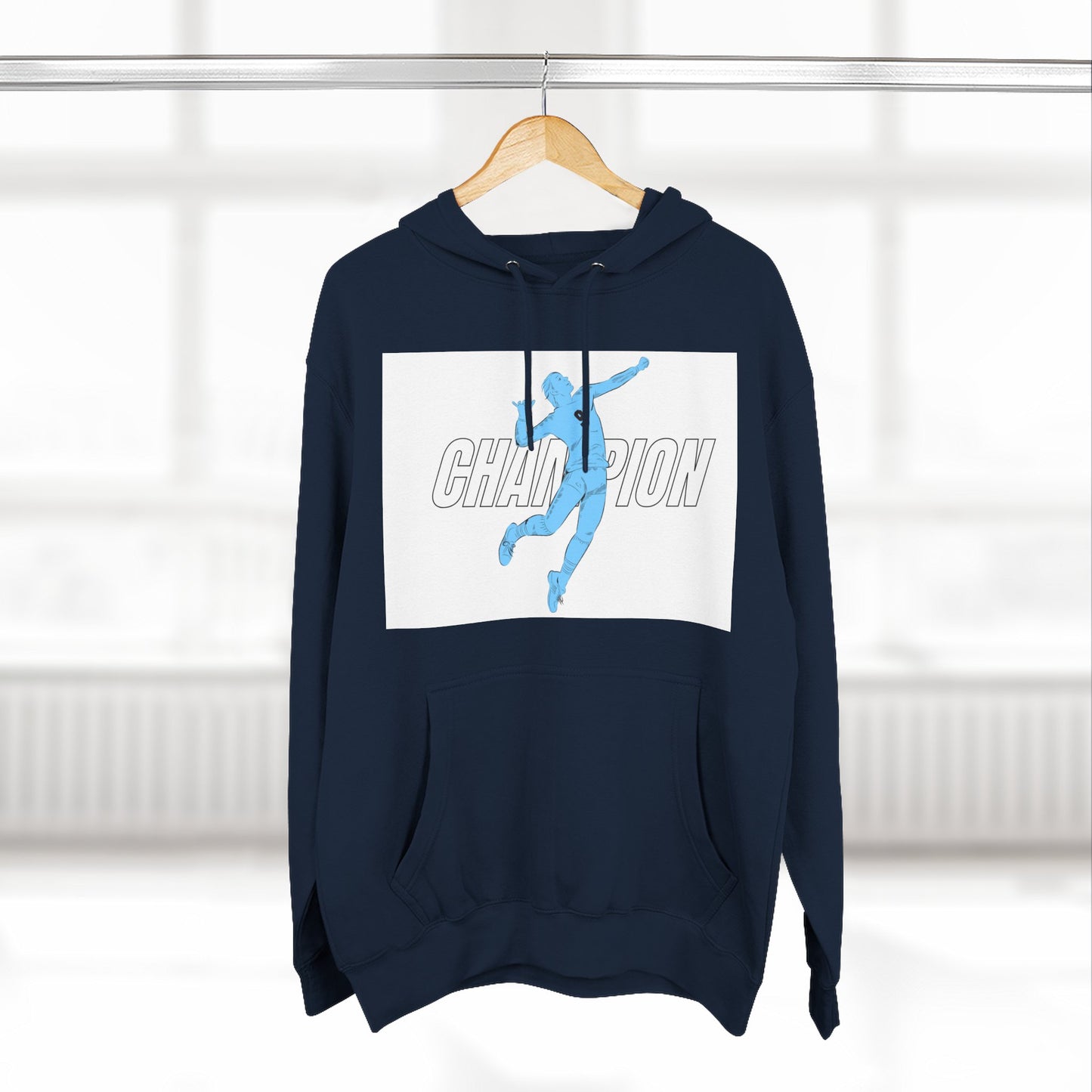 Champion Spirit Three-Panel Fleece Hoodie - Cozy Athletic Wear, Casual Style, Perfect Gift for Sports Lovers, Everyday Comfort, Ideal [...]