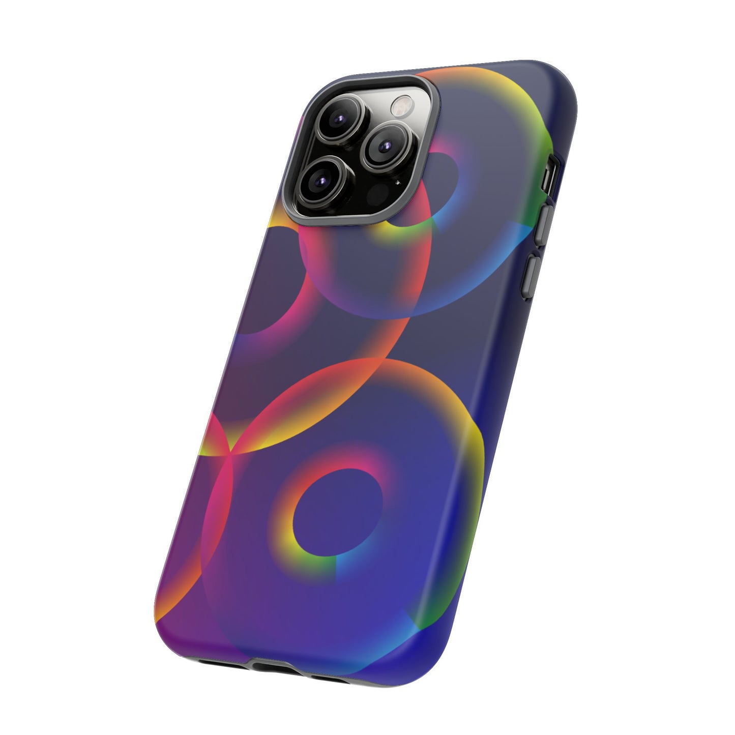 Colorful Phone Case with Abstract Designs, Tough Cases for Your Phone, Unique Phone Accessories, Gift for Tech Lovers, Vibrant Cell [...]