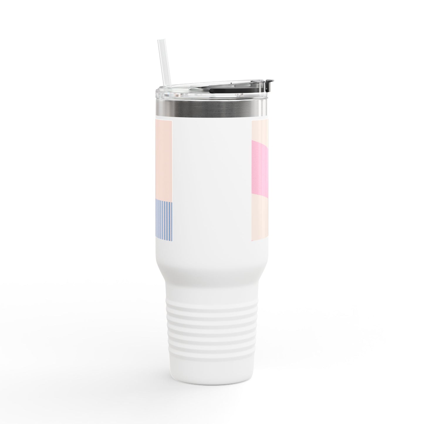 Colorful Insulated Travel Mug - 40oz, Perfect for On-the-Go, Ideal Gift for Coffee Lovers, Summer Picnics, Outdoor Adventures, [...]
