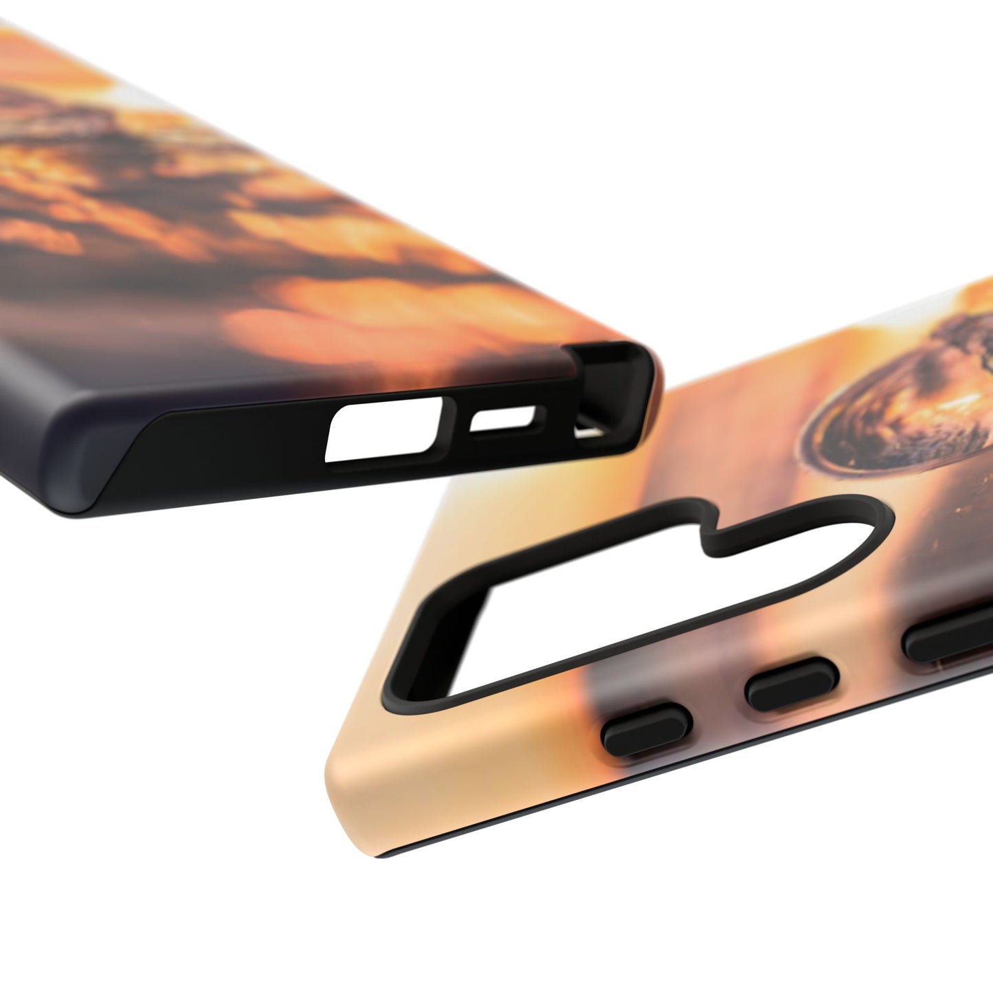Sunset Bubble Phone Case, Tough Cases, Beach Lover Gift, Summer Vibes, Cell Phone Accessories, Unique Design, Nature Photography