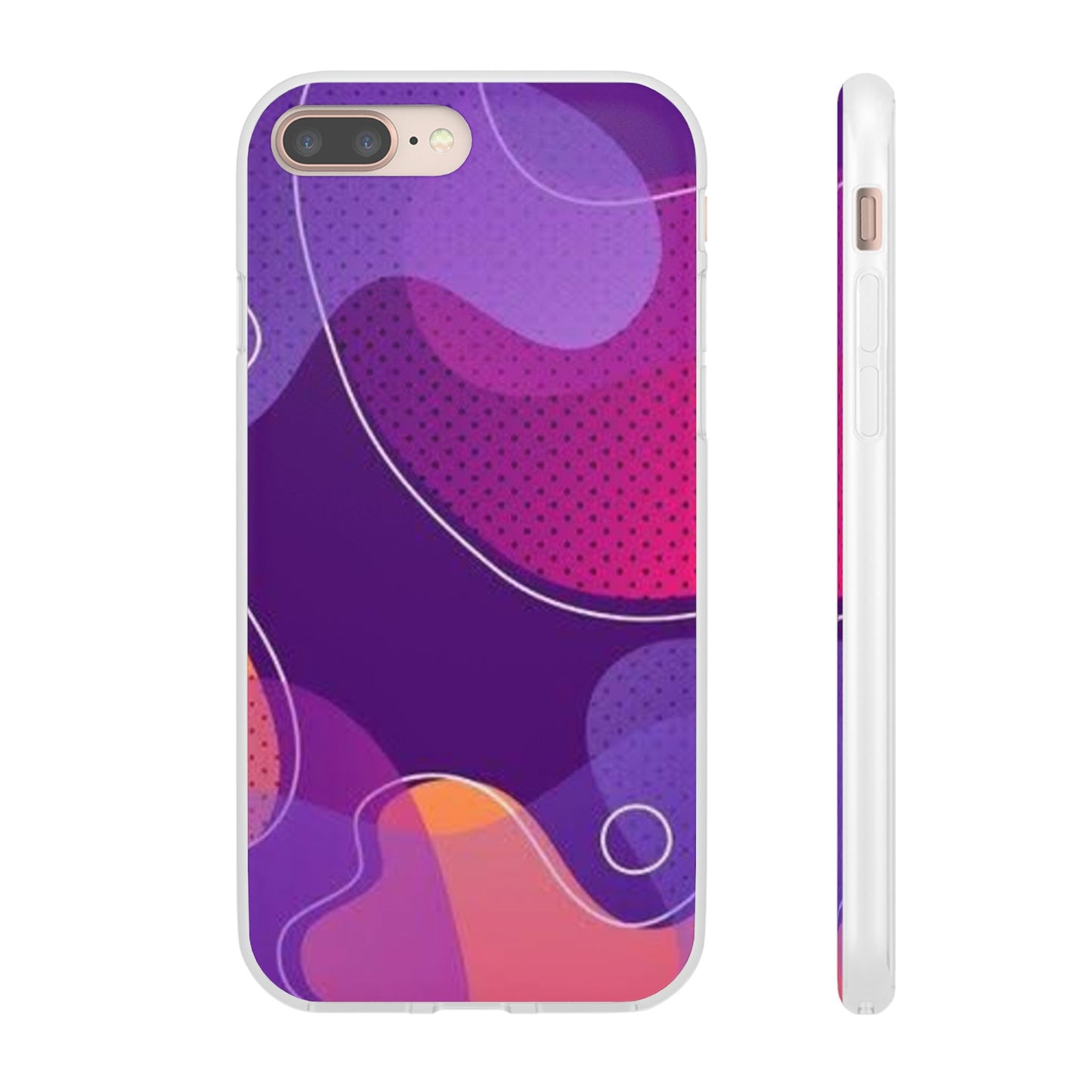 Colorful Abstract Phone Case, Trendy Smartphone Cover, Vibrant Phone Accessory, Gift for Her, Modern Trendy Design