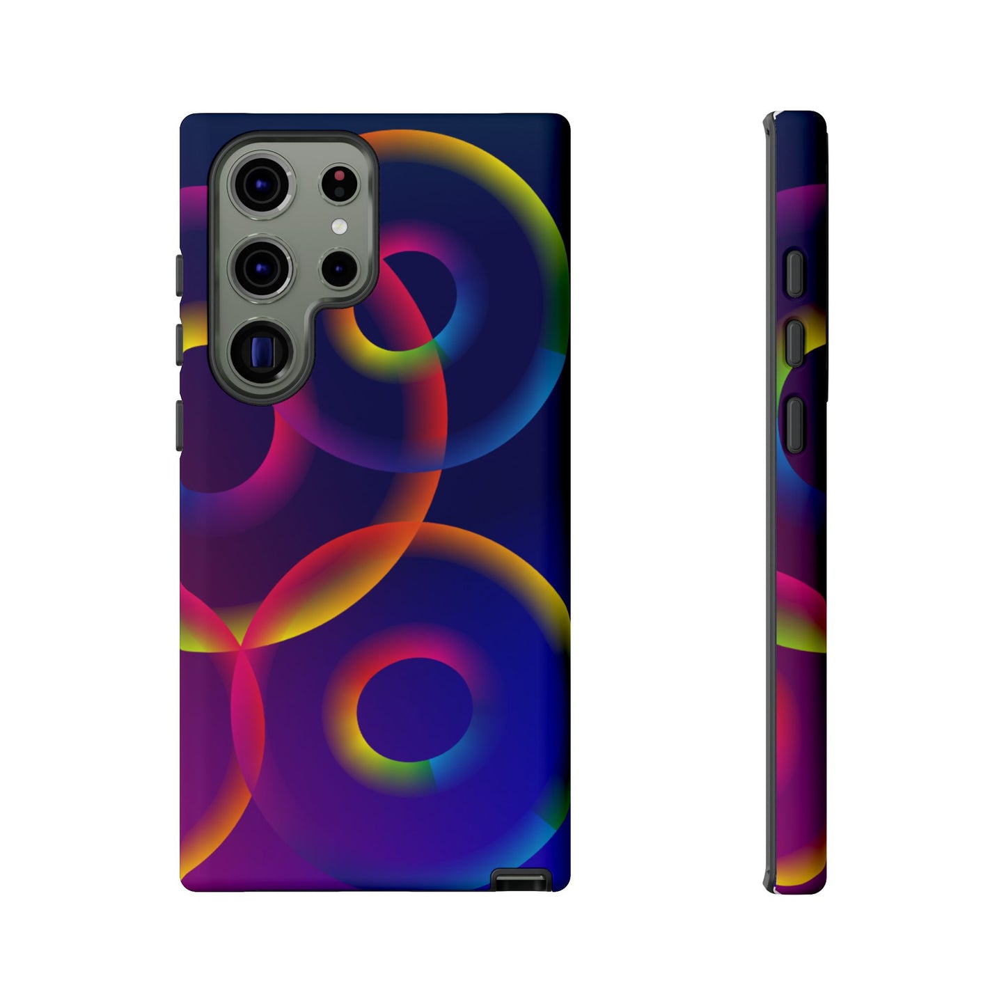Colorful Phone Case with Abstract Designs, Tough Cases for Your Phone, Unique Phone Accessories, Gift for Tech Lovers, Vibrant Cell [...]