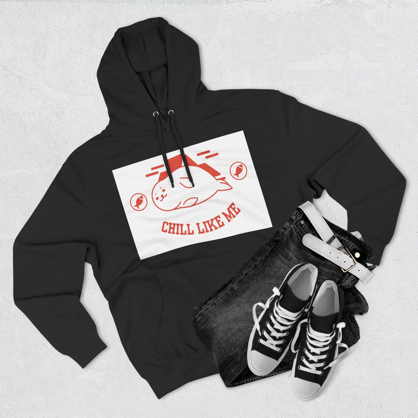 Chill Like Me Hoodie | Fun Fleece Sweatshirt for Relaxation, Perfect Gift for Cozy Days, Casual Wear, and Chill Vibes