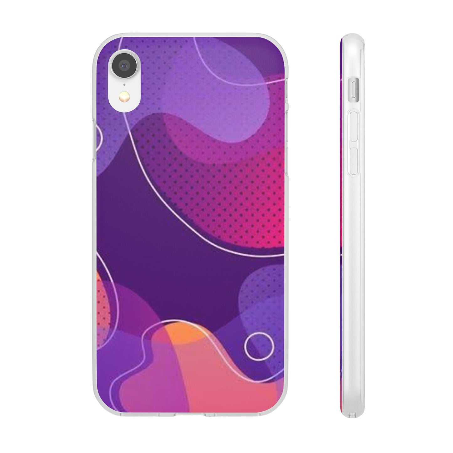 Colorful Abstract Phone Case, Trendy Smartphone Cover, Vibrant Phone Accessory, Gift for Her, Modern Trendy Design