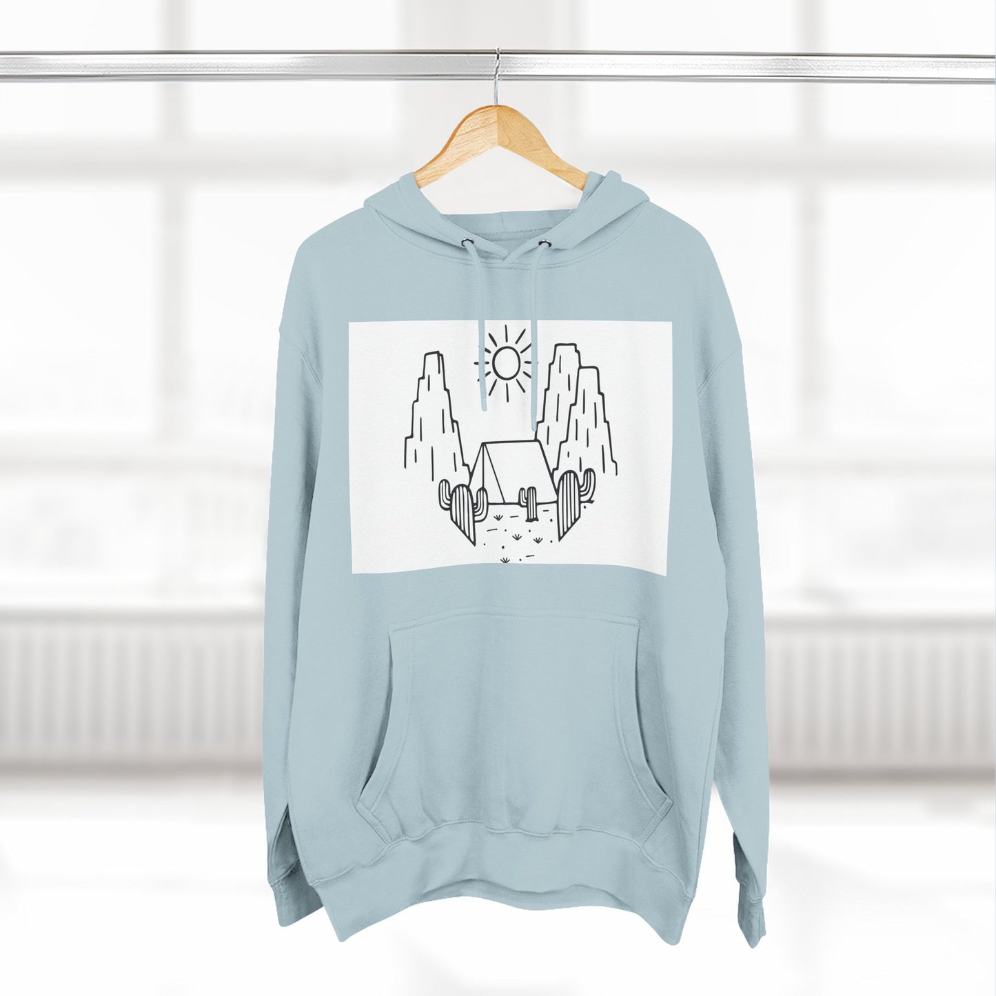 Cozy Adventure Hoodie, Graphic Fleece Pullover, Outdoor Fun Apparel, Gift for Nature Lovers, Travel Companion
