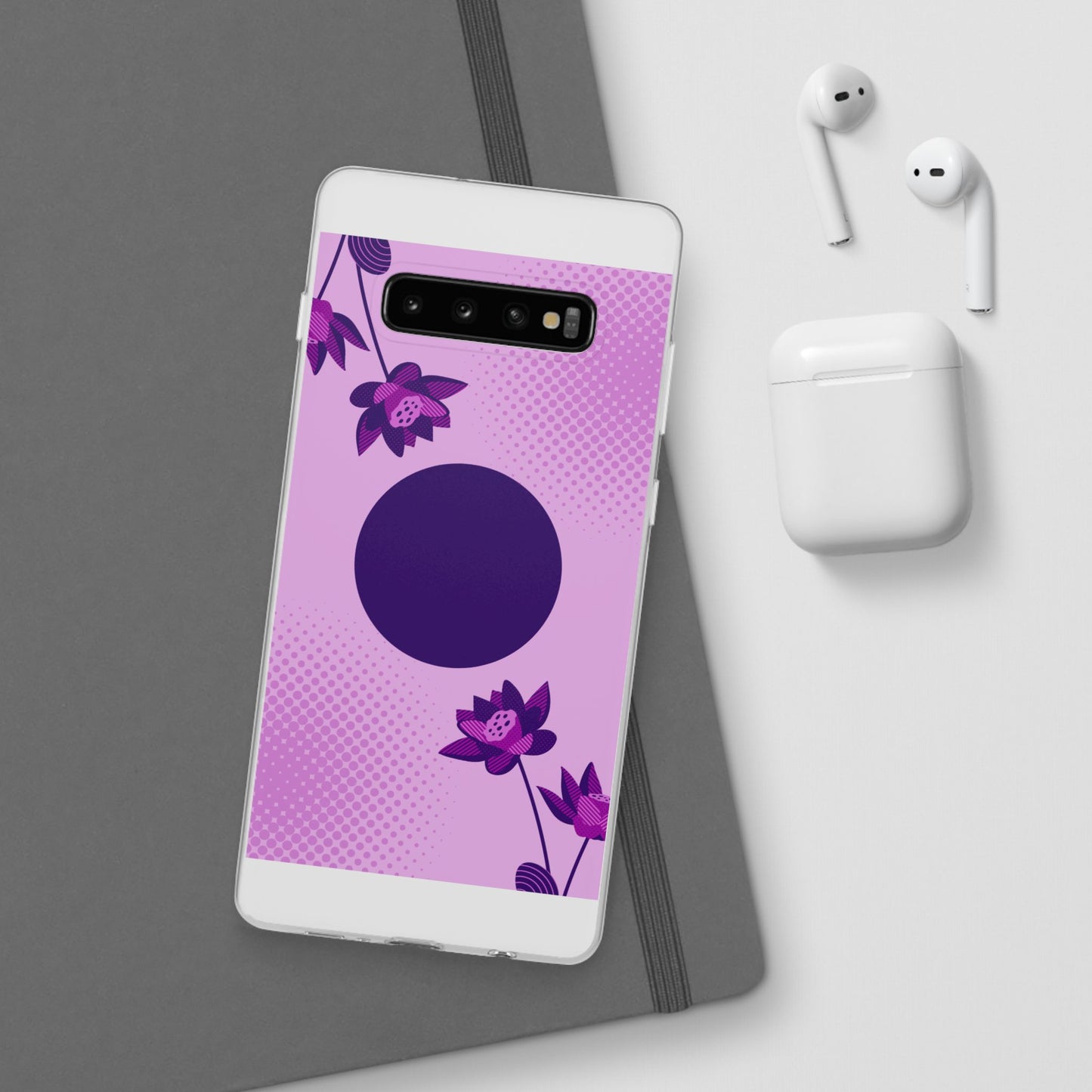 Stylish Floral Flexi Cases for Phone, Cute Phone Cover, Trendy Cell Phone Protection, Gift for Her, Birthday Party Accessory