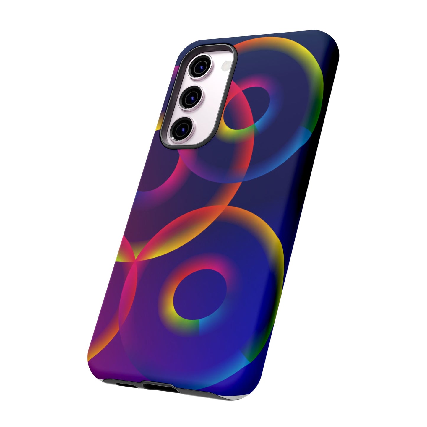Colorful Phone Case with Abstract Designs, Tough Cases for Your Phone, Unique Phone Accessories, Gift for Tech Lovers, Vibrant Cell [...]