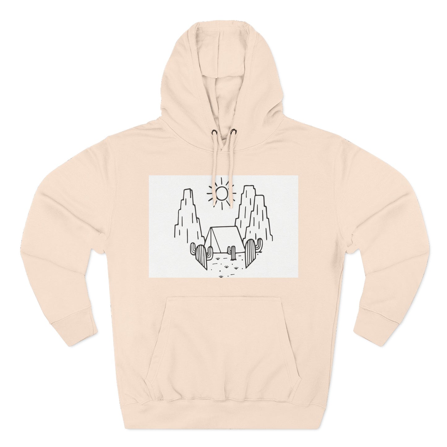 Cozy Adventure Hoodie, Graphic Fleece Pullover, Outdoor Fun Apparel, Gift for Nature Lovers, Travel Companion