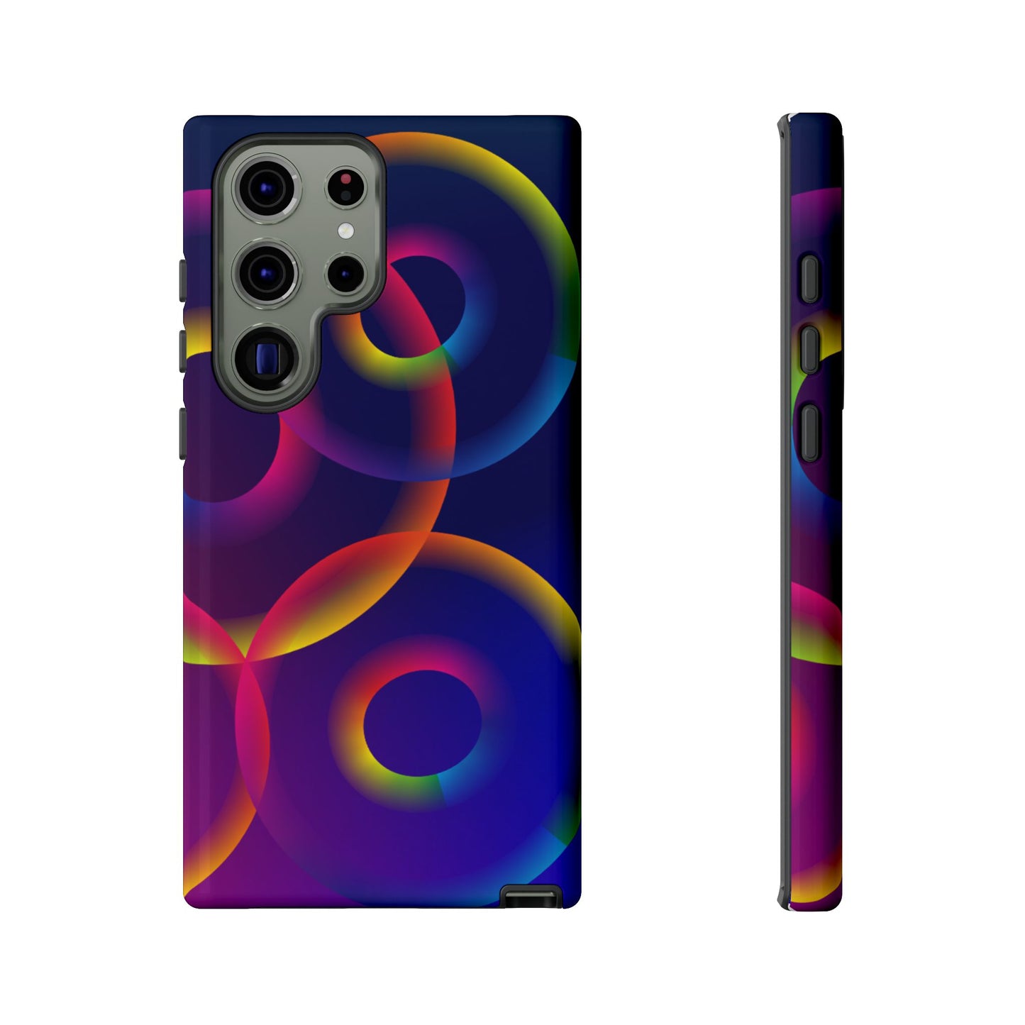 Colorful Phone Case with Abstract Designs, Tough Cases for Your Phone, Unique Phone Accessories, Gift for Tech Lovers, Vibrant Cell [...]