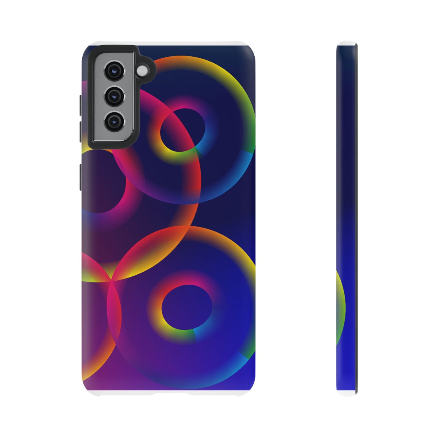 Colorful Phone Case with Abstract Designs, Tough Cases for Your Phone, Unique Phone Accessories, Gift for Tech Lovers, Vibrant Cell [...]