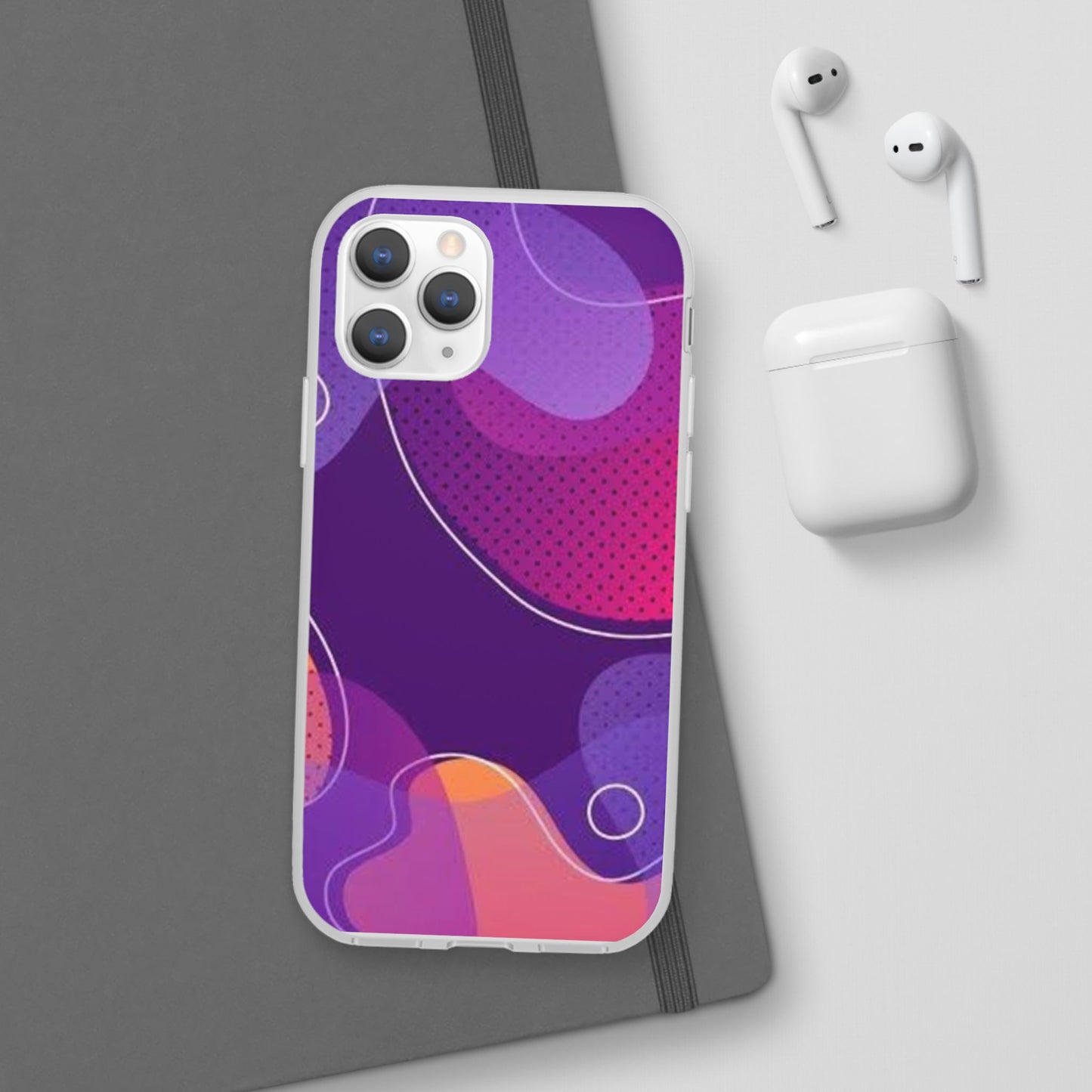 Colorful Abstract Phone Case, Trendy Smartphone Cover, Vibrant Phone Accessory, Gift for Her, Modern Trendy Design