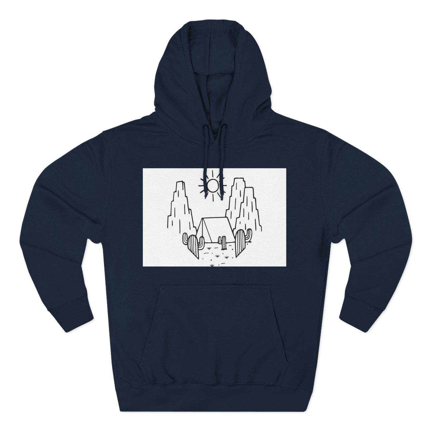 Cozy Adventure Hoodie, Graphic Fleece Pullover, Outdoor Fun Apparel, Gift for Nature Lovers, Travel Companion