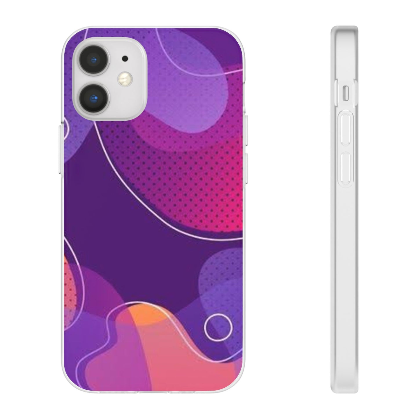 Colorful Abstract Phone Case, Trendy Smartphone Cover, Vibrant Phone Accessory, Gift for Her, Modern Trendy Design