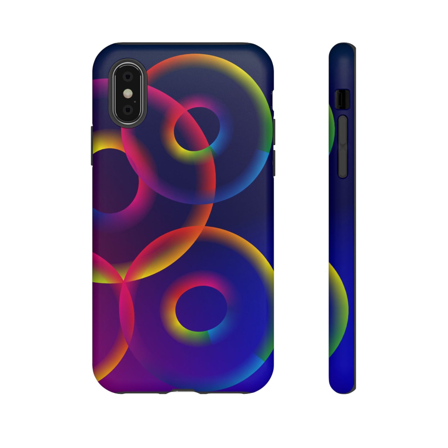Colorful Phone Case with Abstract Designs, Tough Cases for Your Phone, Unique Phone Accessories, Gift for Tech Lovers, Vibrant Cell [...]
