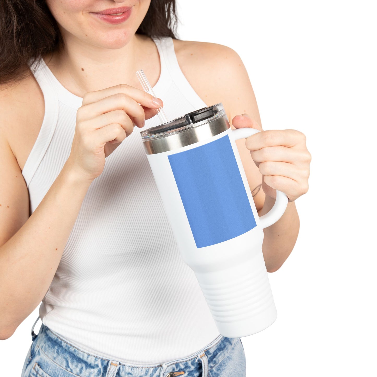 Stylish Insulated Travel Mug, Perfect for Coffee Lovers, Customizable Tumbler for On-the-Go, Gifts for Her, Eco-Friendly Drinkware