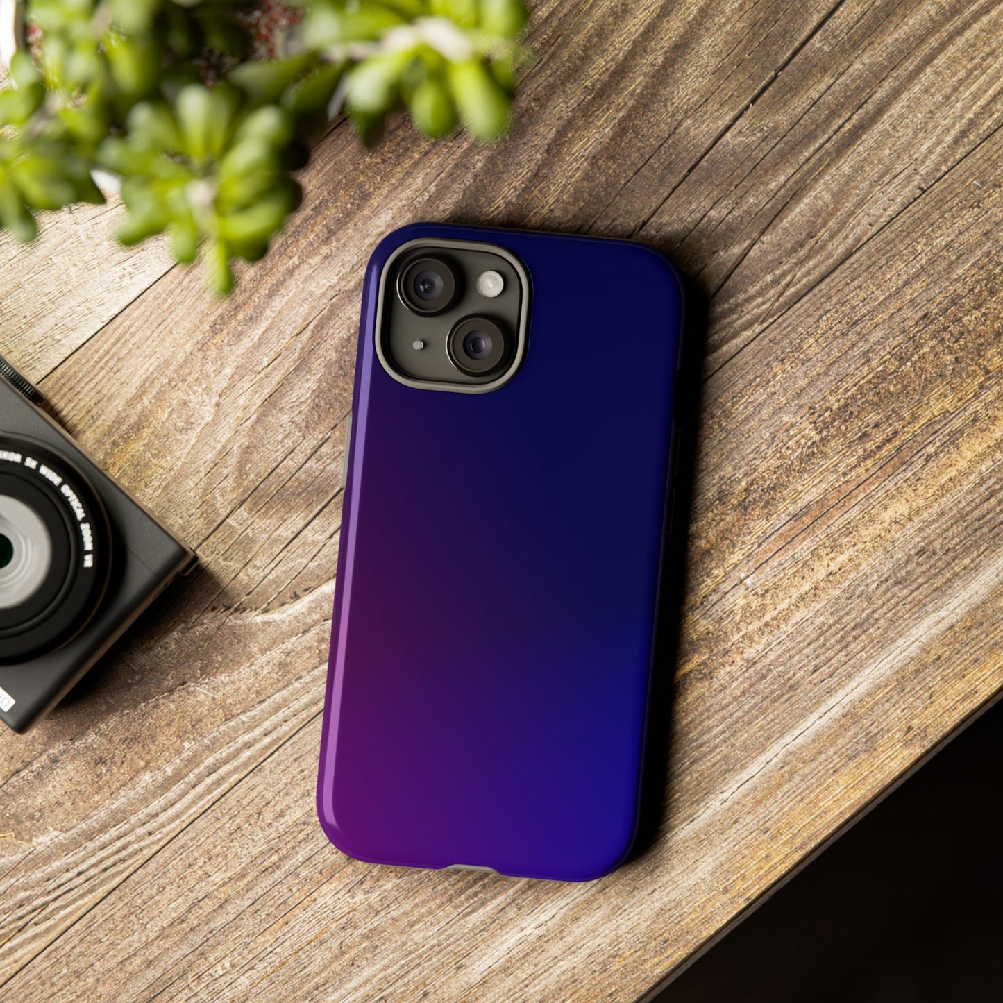 Tough Cases Phone Case, Durable Smartphone Cover, Gradient Design, Customizable Gift, Protection for Everyday Use