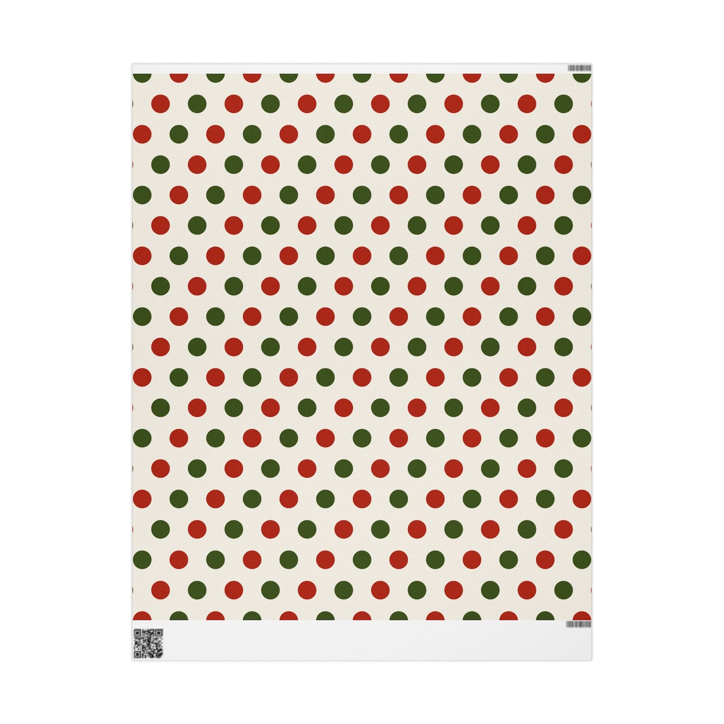 Festive Wrapping Paper Roll, Holiday Gift Wrap, Christmas Wrapping Paper, Colorful Polka Dot Gift Wrap, Eco-Friendly Wrapping Paper