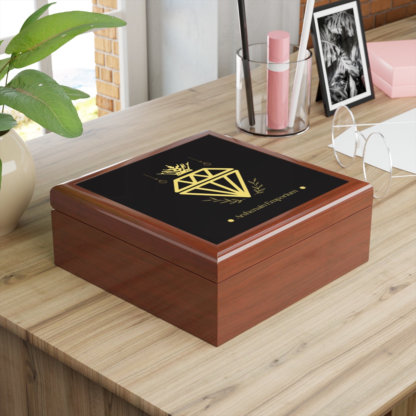 Elegant Jewelry Box, Luxury Storage, Gift for Her, Organizer for Necklaces and Rings, Creative Keepsake, Birthday or Anniversary Present