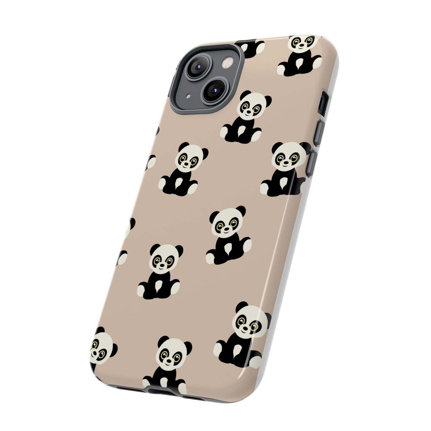 Panda Phone Case, Cute Phone Cover, Animal Print Case, Tough Phone Protector, Gift for Animal Lovers, Kawaii Aesthetic