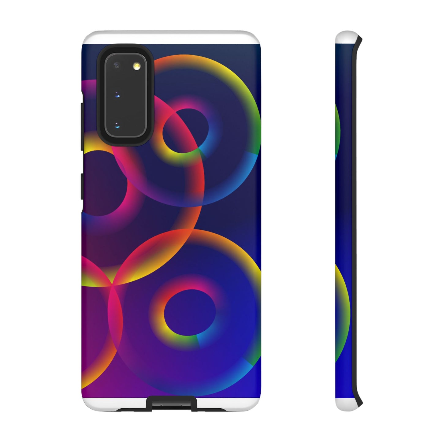 Colorful Phone Case with Abstract Designs, Tough Cases for Your Phone, Unique Phone Accessories, Gift for Tech Lovers, Vibrant Cell [...]