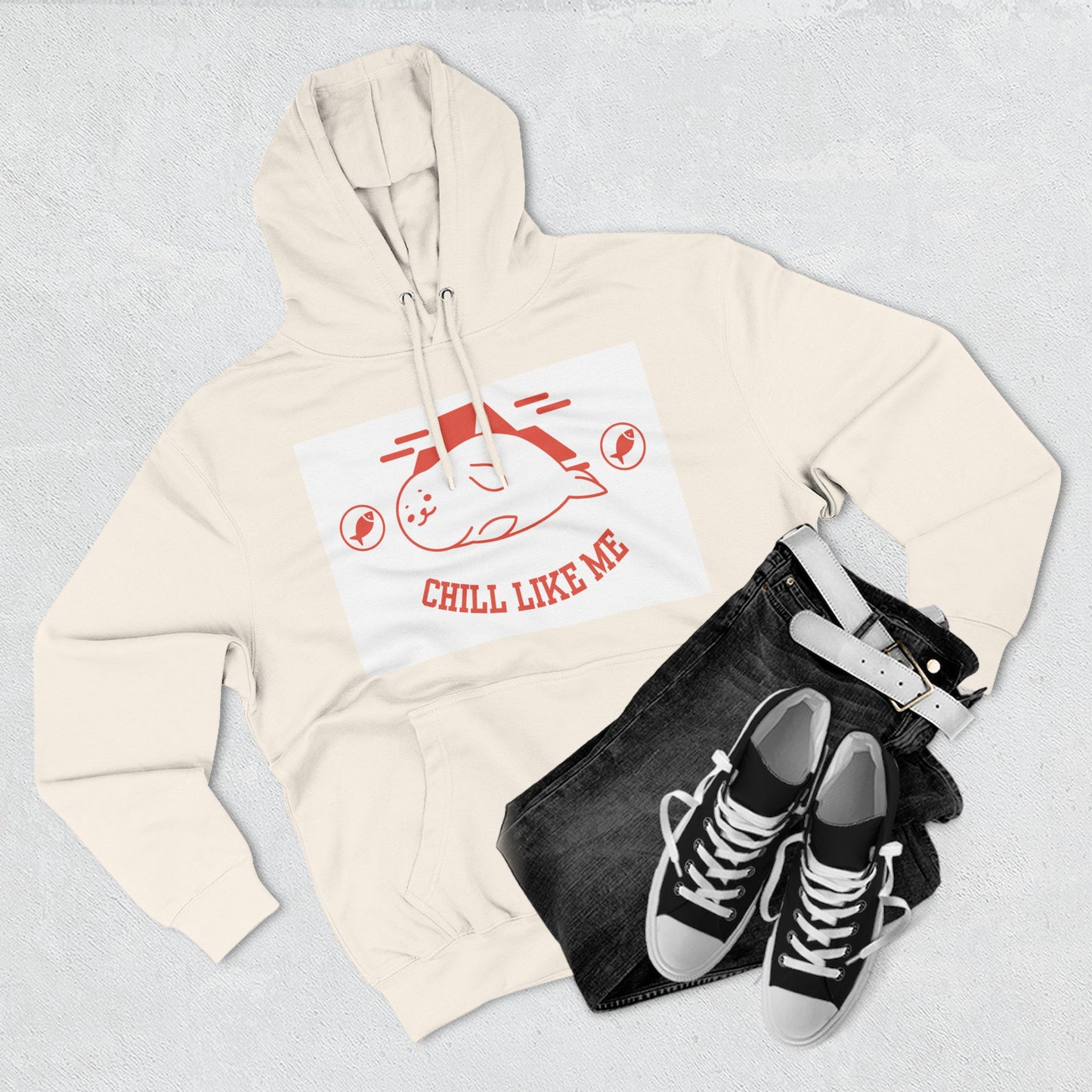 Chill Like Me Hoodie | Fun Fleece Sweatshirt for Relaxation, Perfect Gift for Cozy Days, Casual Wear, and Chill Vibes
