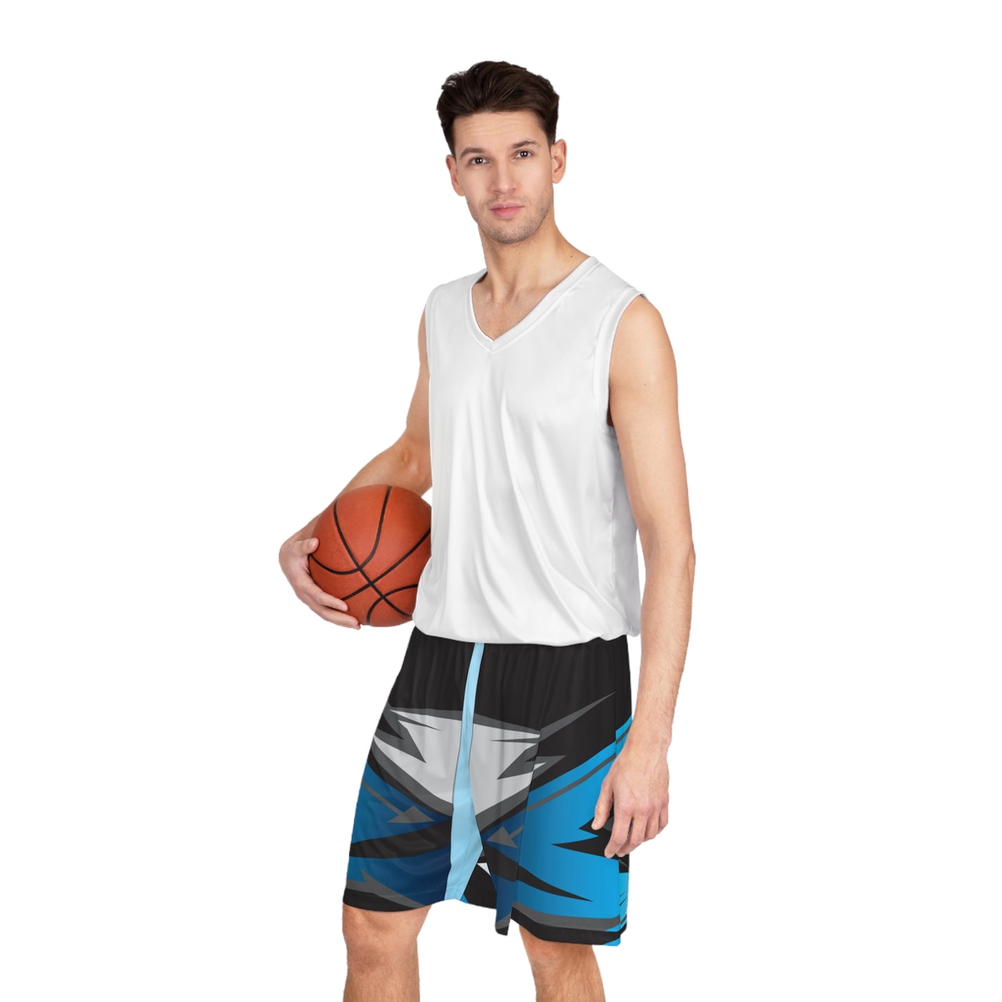 Vibrant Basketball Shorts, Men's Athletic Wear, Sporty Summer Style, Game Day Outfit, Gym Shorts, Casual Sports Apparel