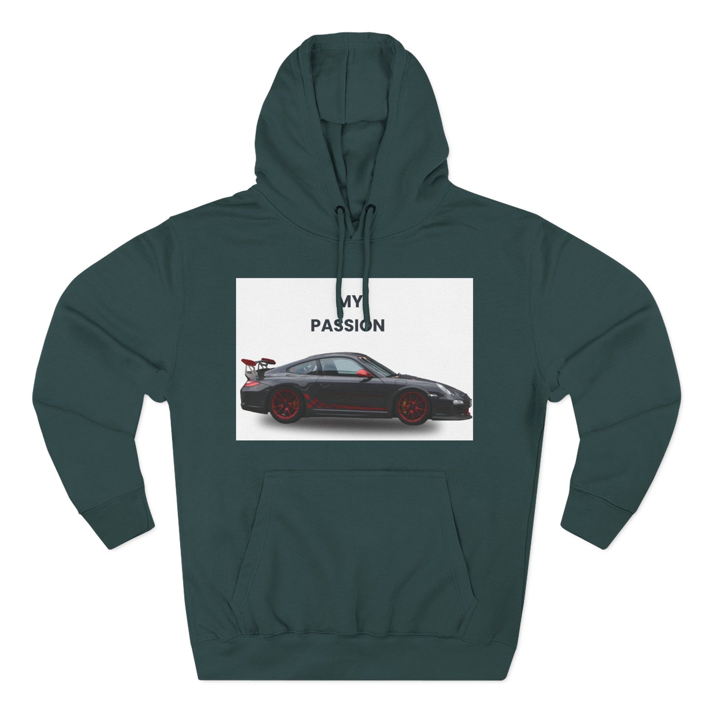 Cool Car Enthusiast Hoodie, Graphic Fleece Sweatshirt, Auto Lover Gift, Motorsport Apparel, Car-Themed Hoodie