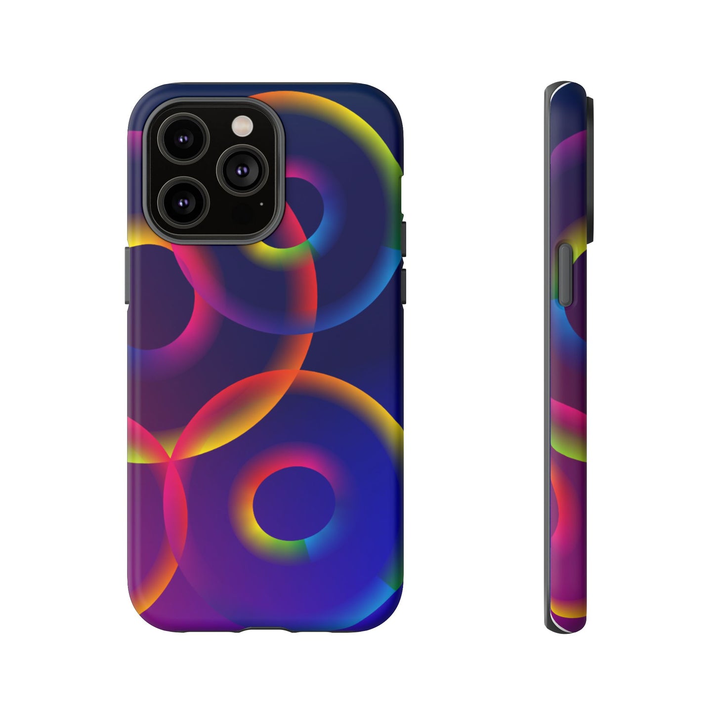 Colorful Phone Case with Abstract Designs, Tough Cases for Your Phone, Unique Phone Accessories, Gift for Tech Lovers, Vibrant Cell [...]