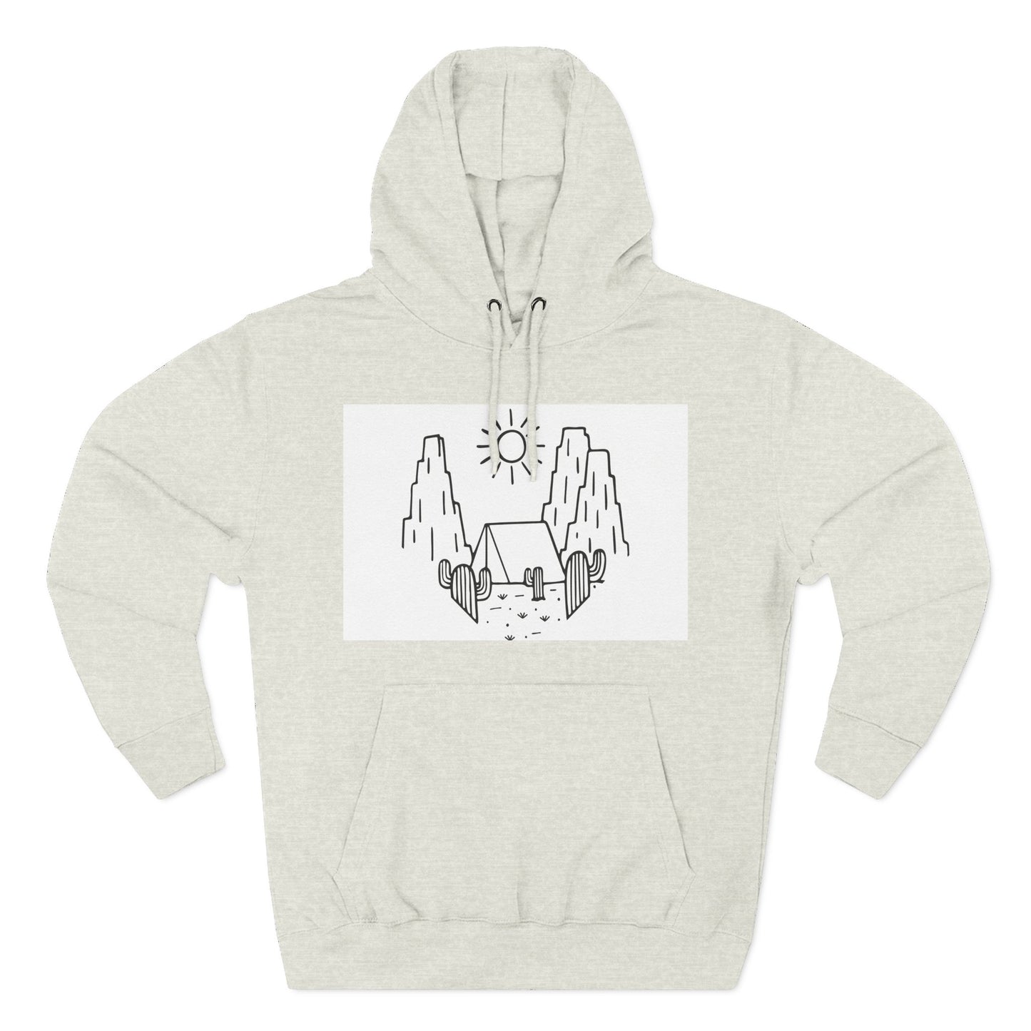 Cozy Adventure Hoodie, Graphic Fleece Pullover, Outdoor Fun Apparel, Gift for Nature Lovers, Travel Companion