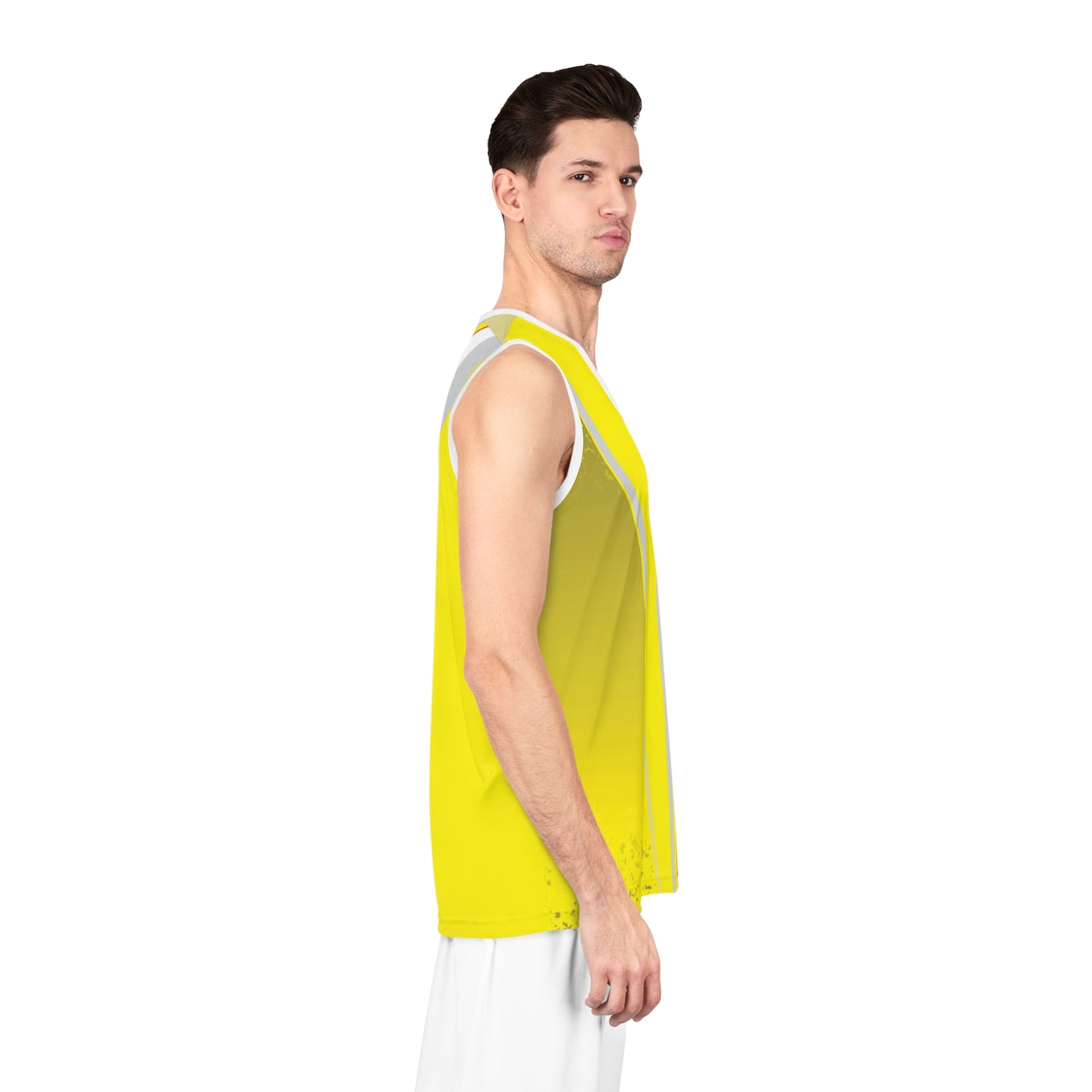 Bright Yellow Basketball Jersey - Stylish Sportswear for Athletes, Game Day Apparel, Gift for Sports Lovers, Team Spirit Fashion, [...]