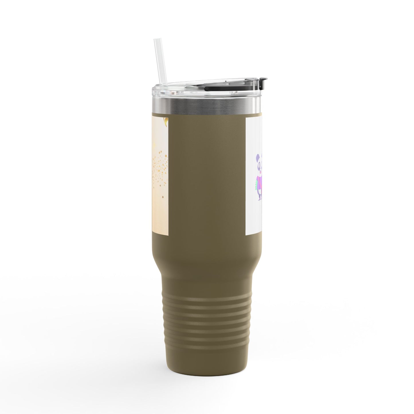 Cute Animal Insulated Travel Mug, 40oz - Perfect for Coffee Lovers, Kids, Gifts, Adventures, & Parties